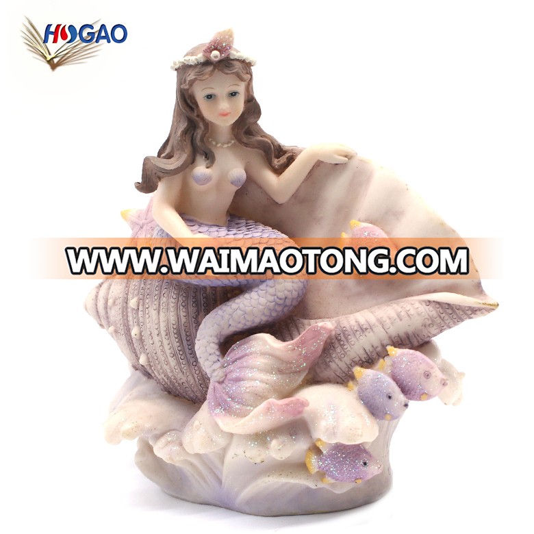 OEM Home Decoration Resin Mermaid Statue for Sale