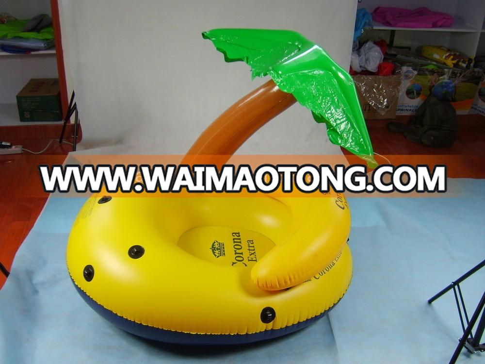 Inflatable swimming pool sofa, inflatable palm tree pool