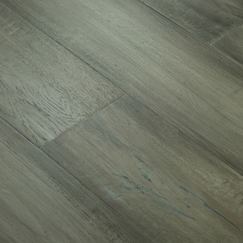 Prefinished ABCD grade white wash solid wood oak flooring