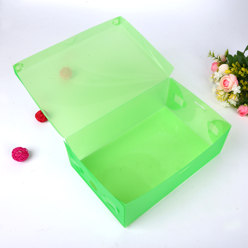 Good Quality pp transparent shoes box plastic