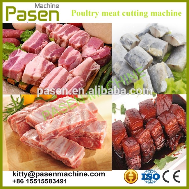 Duck and chicken divider machine/Band saw frozen fish cutting machine