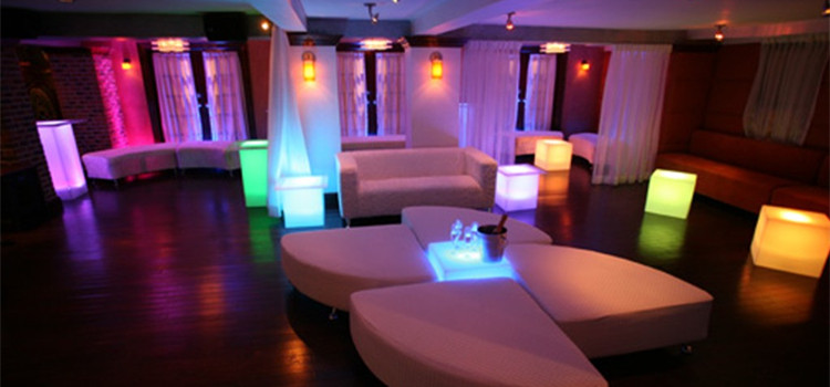 led color changing light disco led furniture