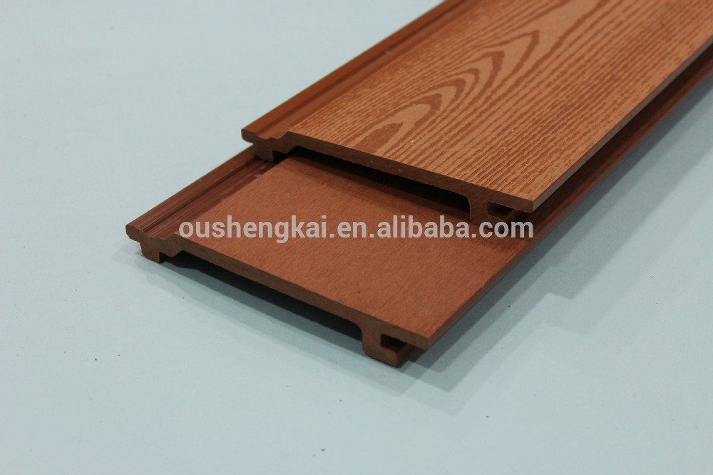 osk high quality wood plastic composite waterproof wpc WALL CLADDING