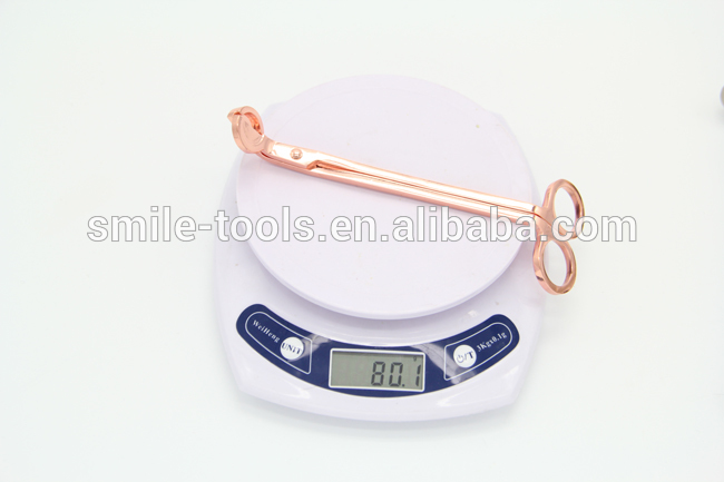 SmileTools Custom Candle Wick Trimmer Rose Gold