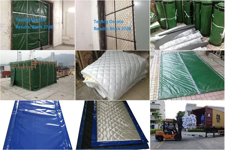 2019 New Arrival construction building materials sound insulation mass loaded vinyl barrier for room