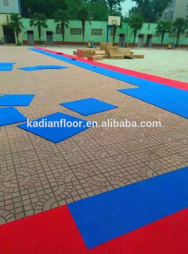 pp flooring interlocking fustal court flooring price competitive