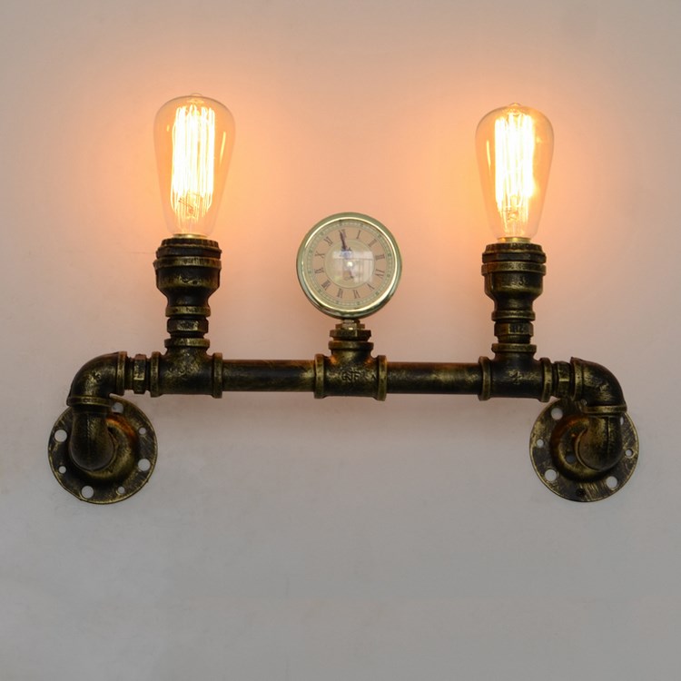 Vintage Lamp Edison LED Bulb Black Rusted Color Industrial Chandelier Vintage Lamp