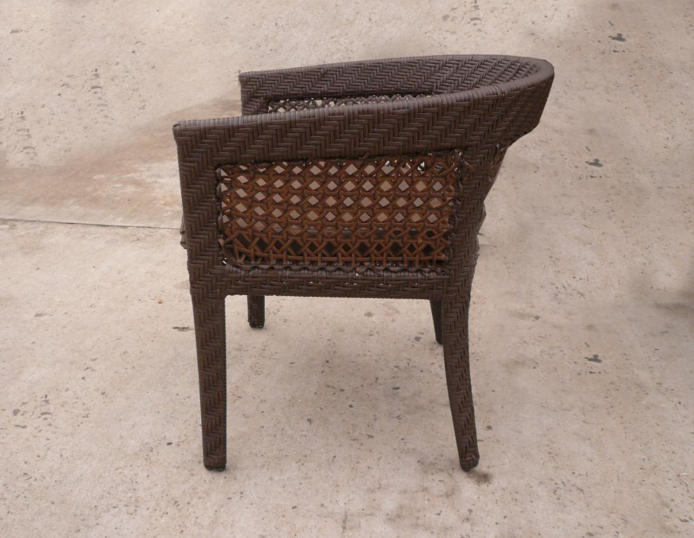 wholesale unique chinese rattan wicker restaurant outdoor furniture dining sets