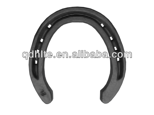 Forged zinc steel horseshoe