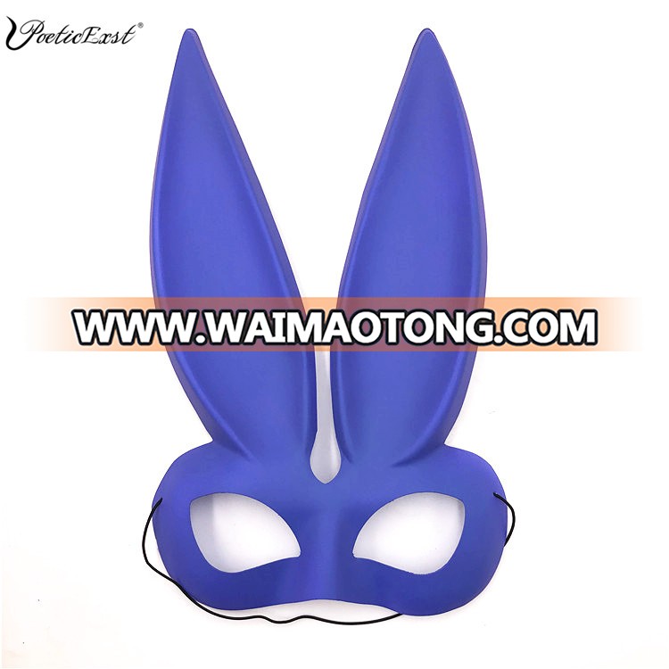 Poeticexst Female Mask Crossdresser Masquerade Bunny Ears Half Face Masquerade Adult Sex Masks