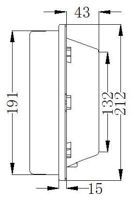 LED Traffic Light Module China supplier 200mm yellow LED traffic light module