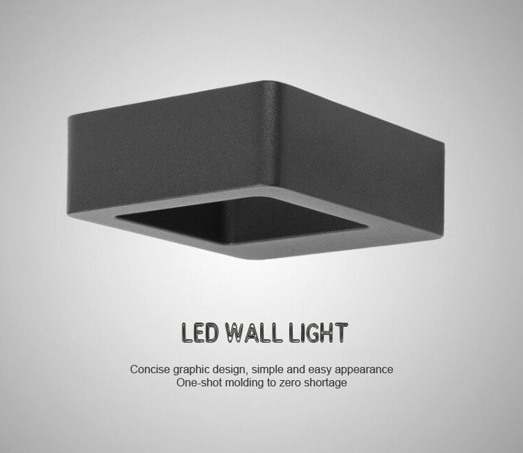 Cheap Price Latest Contemporary Decorative Design COB IP65 Exterior LED Wall Light lamps