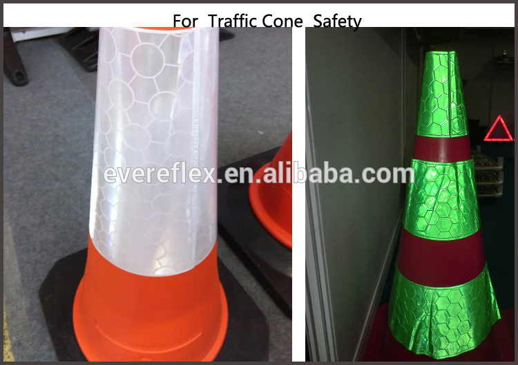 PVC Reflective Traffic Cone Collar for Road Safety