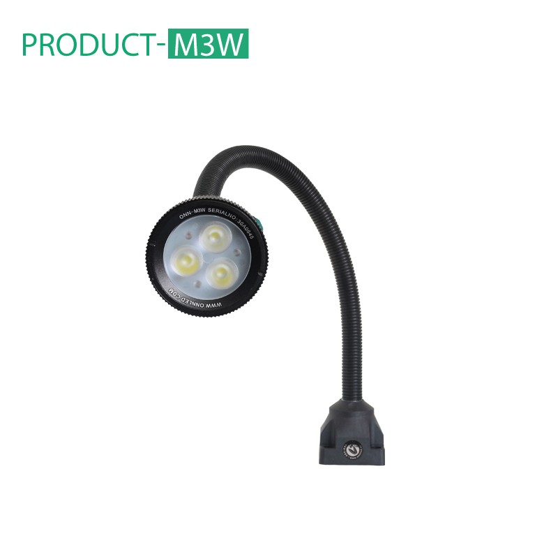 ONN-M3R Industrial Led Work lamp for Lathe / Flexible Hose Machine Work Light