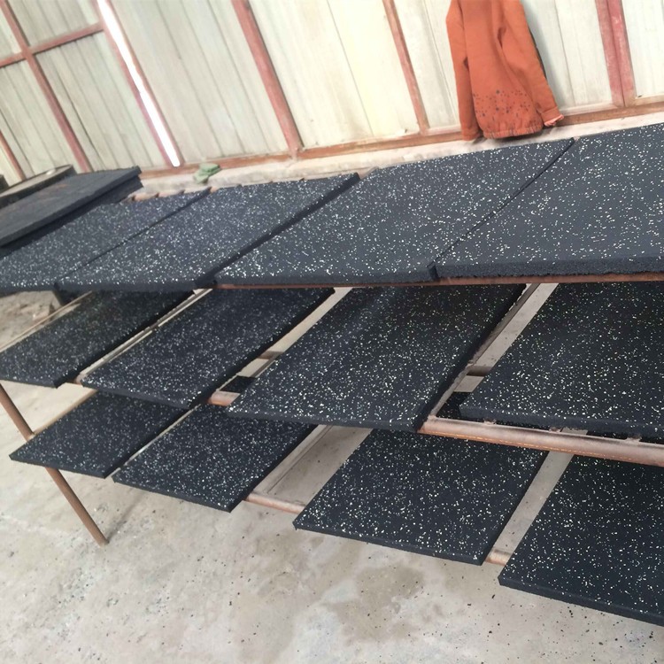 outdoor safety rubber flooring for blind walkway