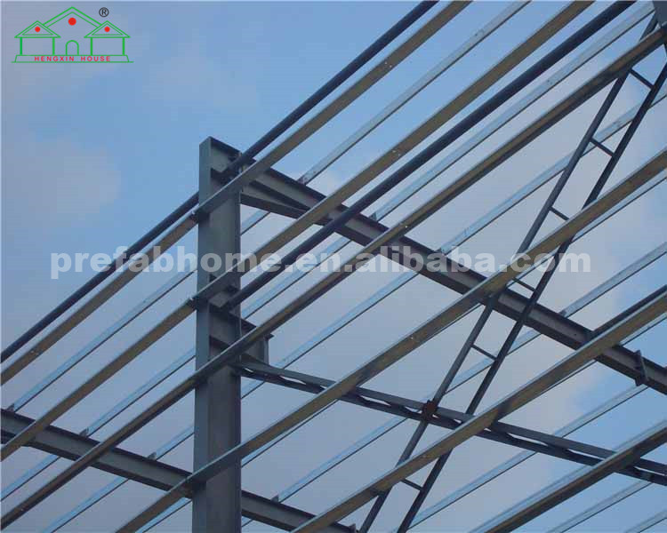 Custom metal frame building models steel structure warehouse