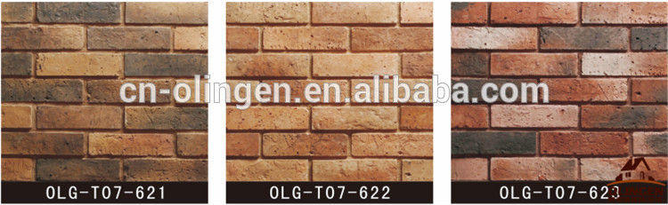 Artificial decorative wall brick veener with fast delivery OLG-ZQ025