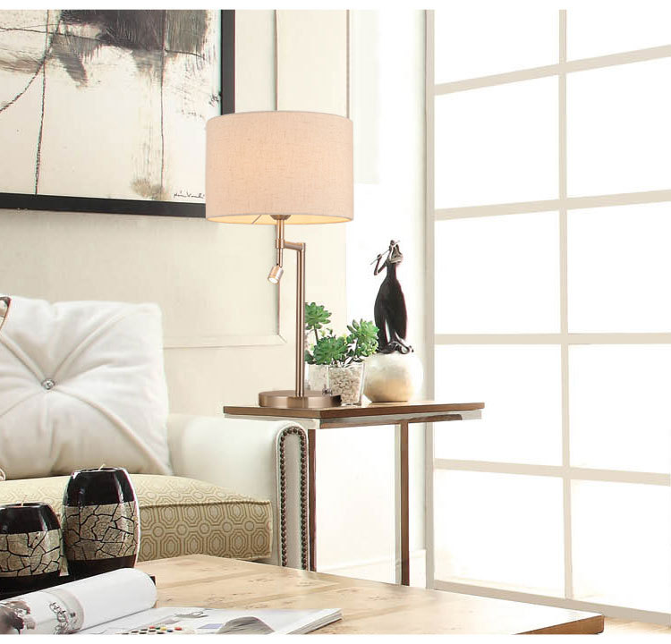 Free Shipping modern  fashion creative living room bedroom reading desk Iron Art  desk lamp