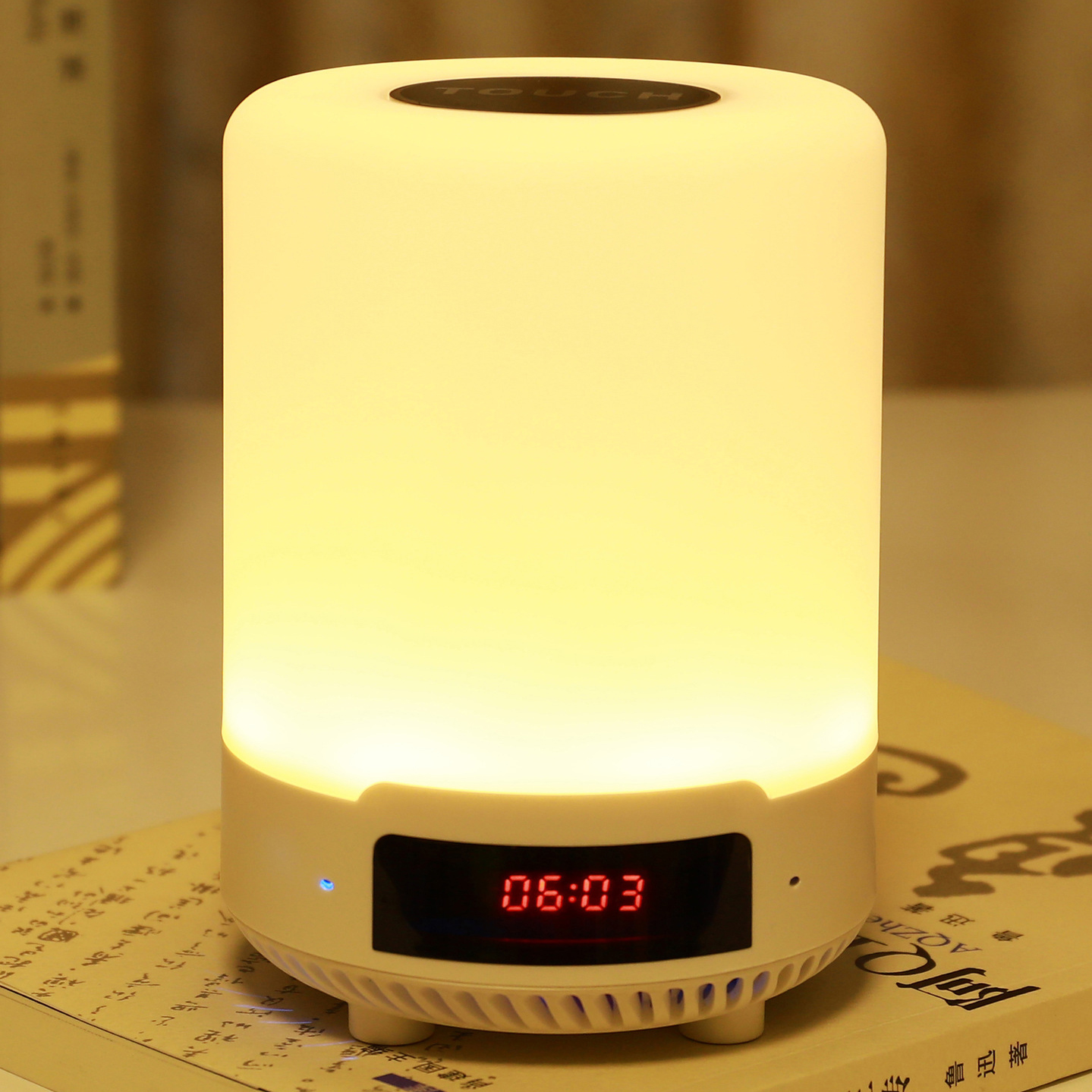 Light Color Changing Bluetooth speaker Smart LED Touch lamp