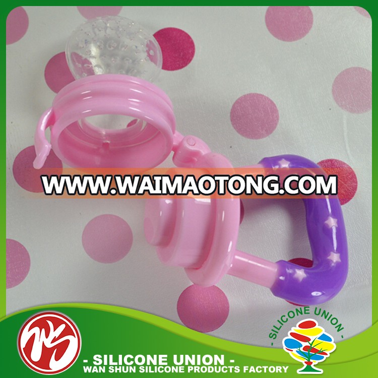 Food Grade Non-toxic Silicone Baby Bottle / Silicone Baby Squeeze Spoon / Silicone Baby Feeder