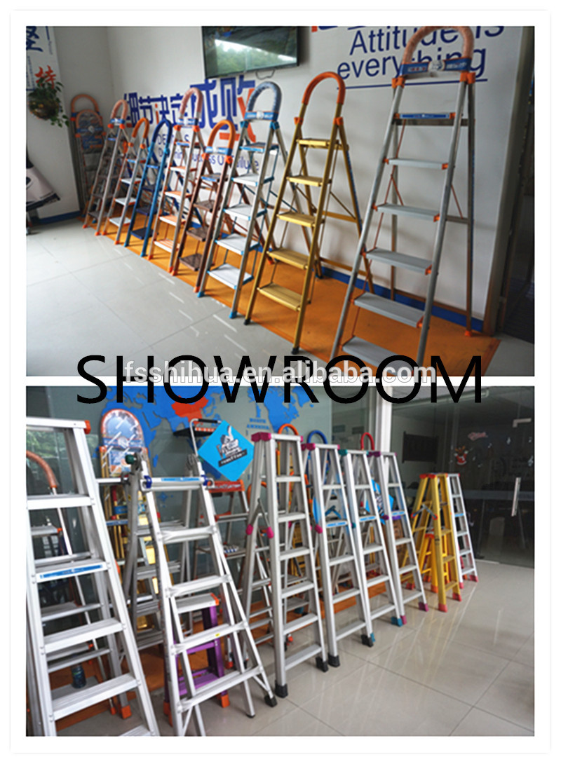 hot sale portable A shape Aluminium folding step ladder