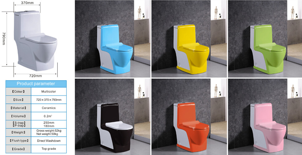 2018 China sanitary ware factory supply bathroom toilet ceramic one piece direct washdown water-saving pissing toilets