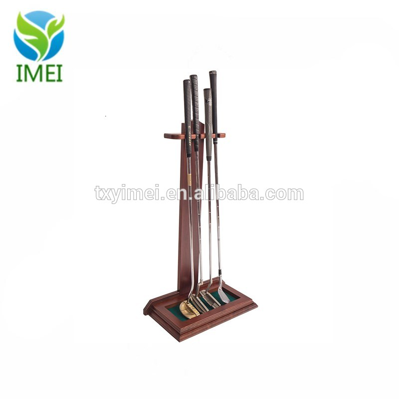 Shop Store Golf Club Floor Display Wood Display Stand IMEI18153