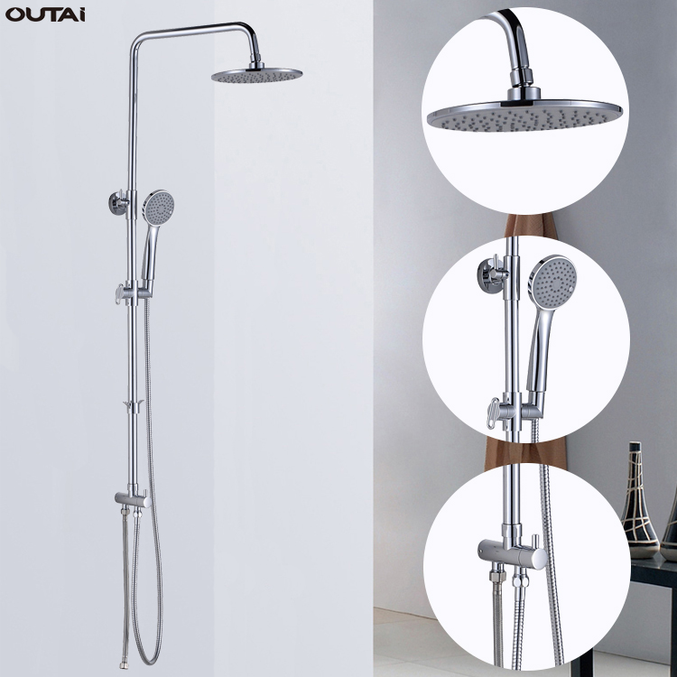 Hot Sell Rain Handheld Shower Thermostatic Bathroom Shower Set