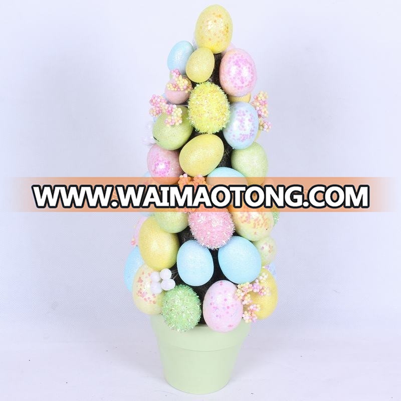 Promotional novelty multi-colour easter eggs decoration