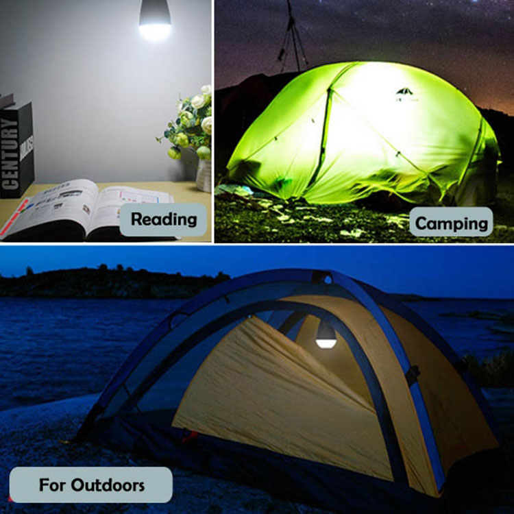 UY-Q5 2000mAh Waterproof Rechargeable Portable Battery Operated Mini Camping Lantern LED