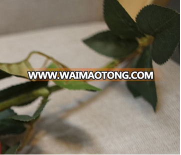 Hot sell simulated silk rose flowers for wedding