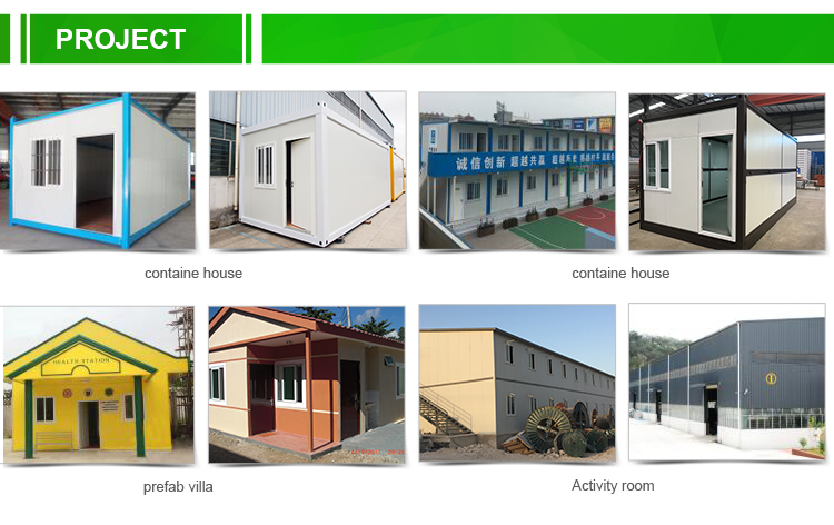 Factory direct sale customized container house and build prefab home office