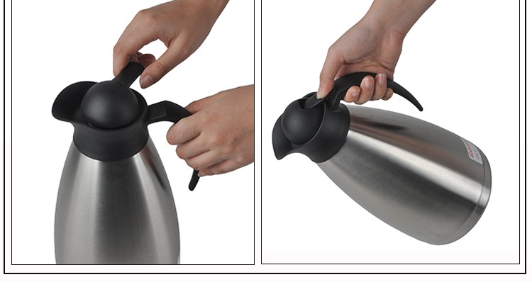 hot sale 1.0L 2.0L double wall stainless coffee steel vacuum carafe pot