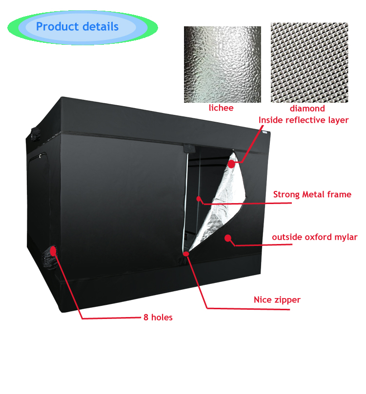 Hydroponics equipment 120x120x200 grow tent complete kits