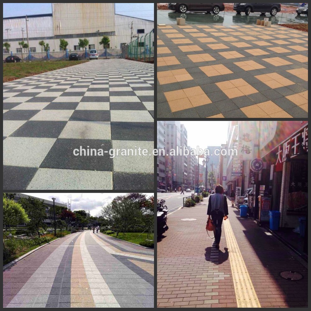 Wholesale plaza paving brick ceramic water permeable