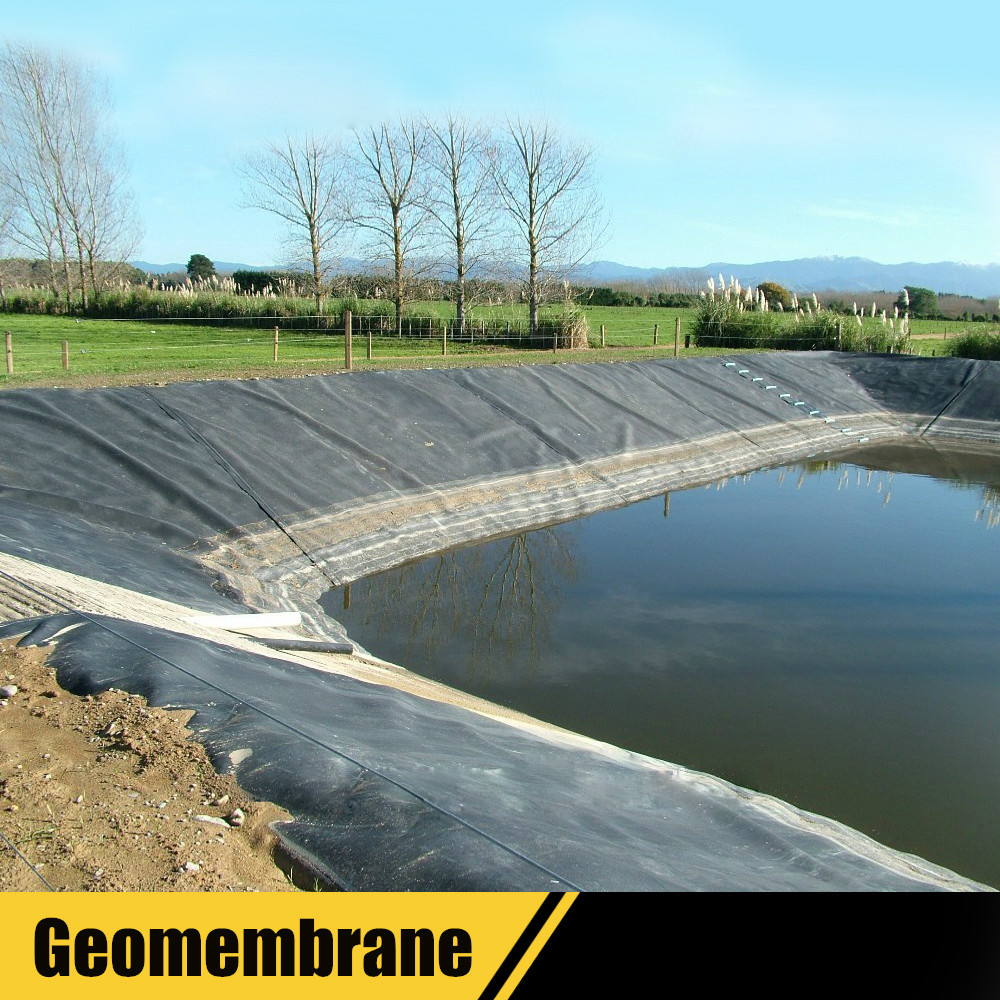 0.5mm virgin hdpe geomembrane with 400g pet composite geomembrane