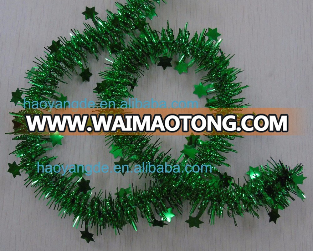 New Style~!! Christmas Decorative Tinsel Garland Multicolor for choice