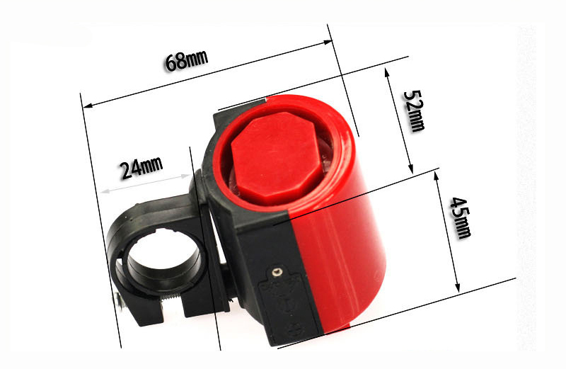 hot selling custom sound bike horn bicycle horn electronic bicycle horn