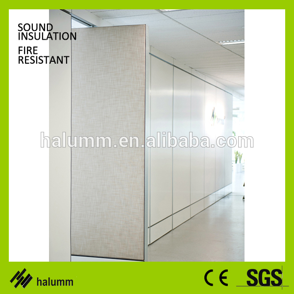 Folding Movable Steel Panel Wall Partition