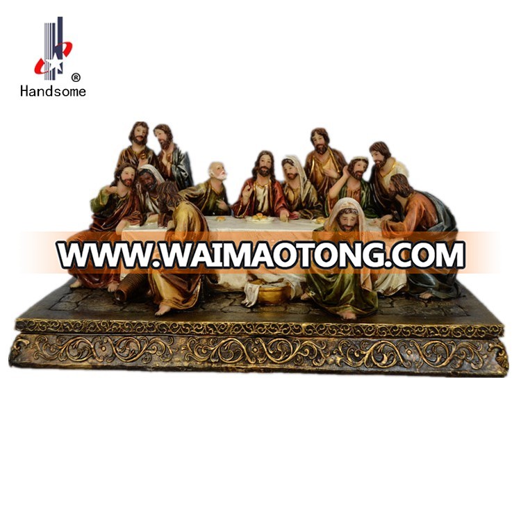 36"Last supper resin arts and crafts wholesale