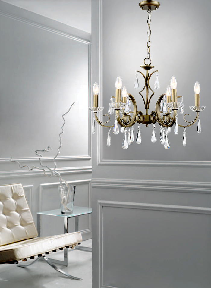 Top Sale Contemporary E14 Luxury Crystal Chandelier