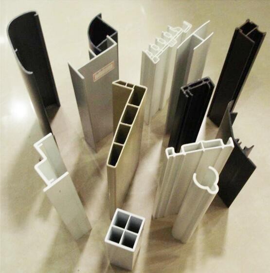 WHITE Window/Door Plastic Profile, PC PP ABS Plastic PVC profiles, Plastic Extrusion Profile