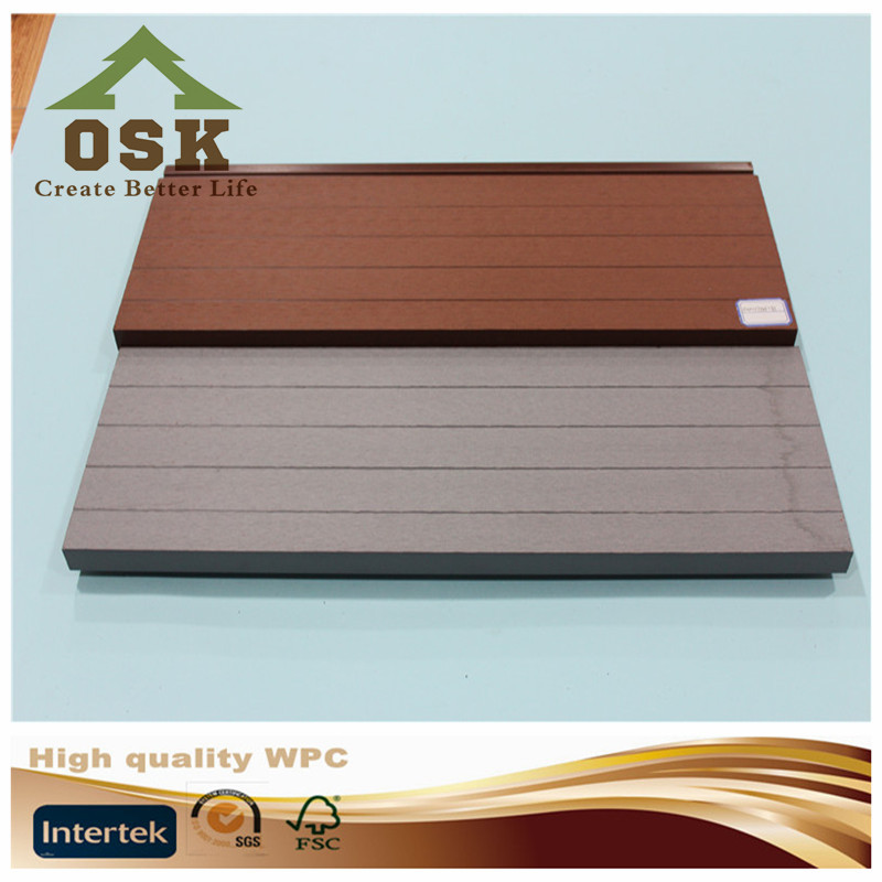 hot sale outside wood plastic composite wpc panel boards with low price