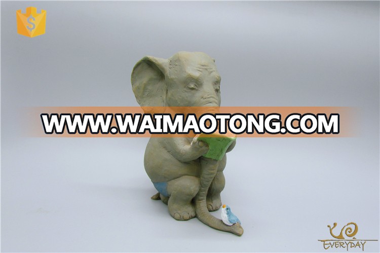 Factory Supplier China Wholesale Antique Elephant Statue Bulk Elephant Figurine for Wedding Table Decor