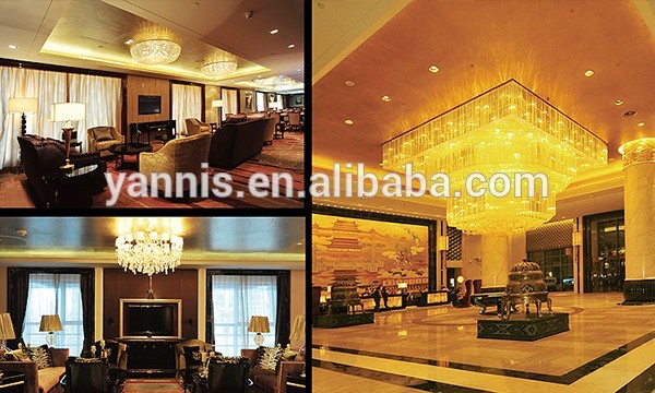 Modern LED Acrylic ceiling lamp gold round ceiling lamp for living room dining room bedroom study