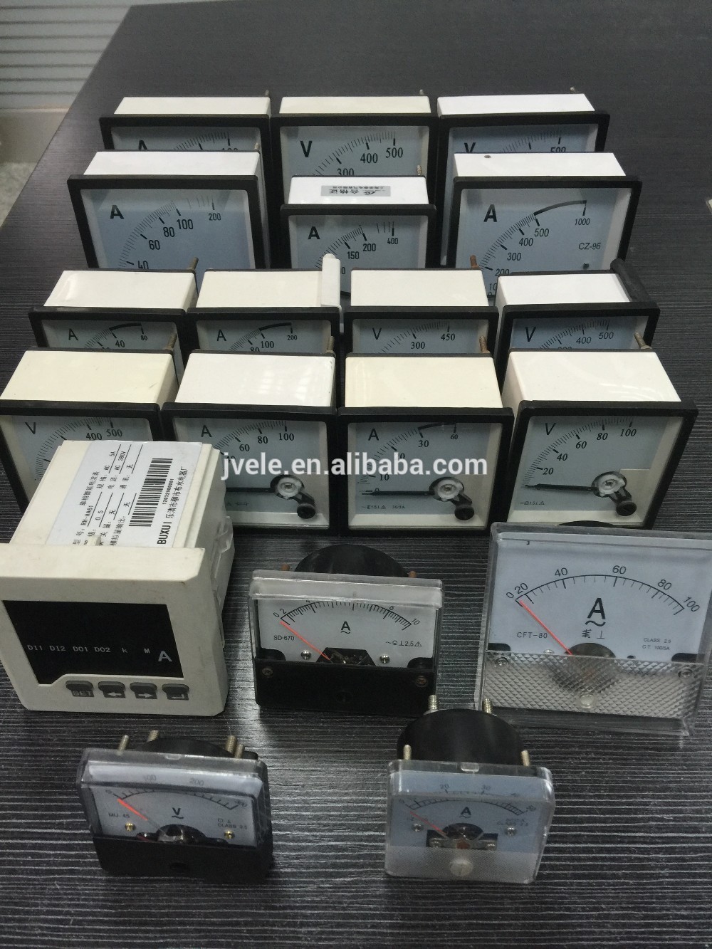 To Supply 72*72 96*96 AC DC Electronic Digital Voltmeter /Analog Wattmeter/Panel Voltage Meter