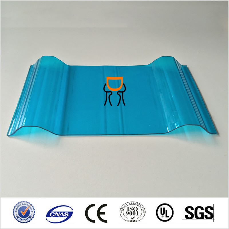 polycarbonate corrugated plastic roofing sheet price