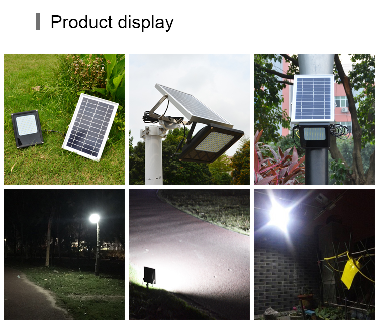 Powerful Dusk to Dawn Landscape Security Outdoor Garden Solar LED Flood Lights