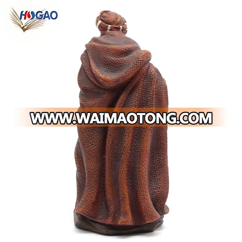 OEM nativity collection wholesale souvenirs handmade home decor Christmas religious collectible cheap human figurines for sale