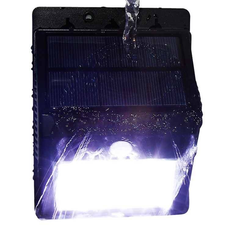 Modern Design Plastic 20 led Lamps Solar Triangle Wall Light